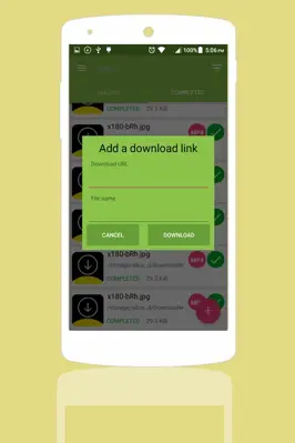 Downloader android App screenshot 0