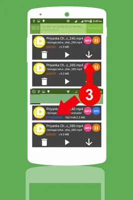 Downloader android App screenshot 4